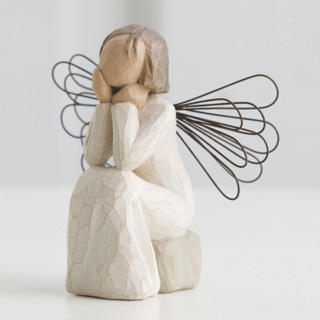 Willow Tree - Angel of Caring Figurine - Always there, listening with a willing ear and an open heart