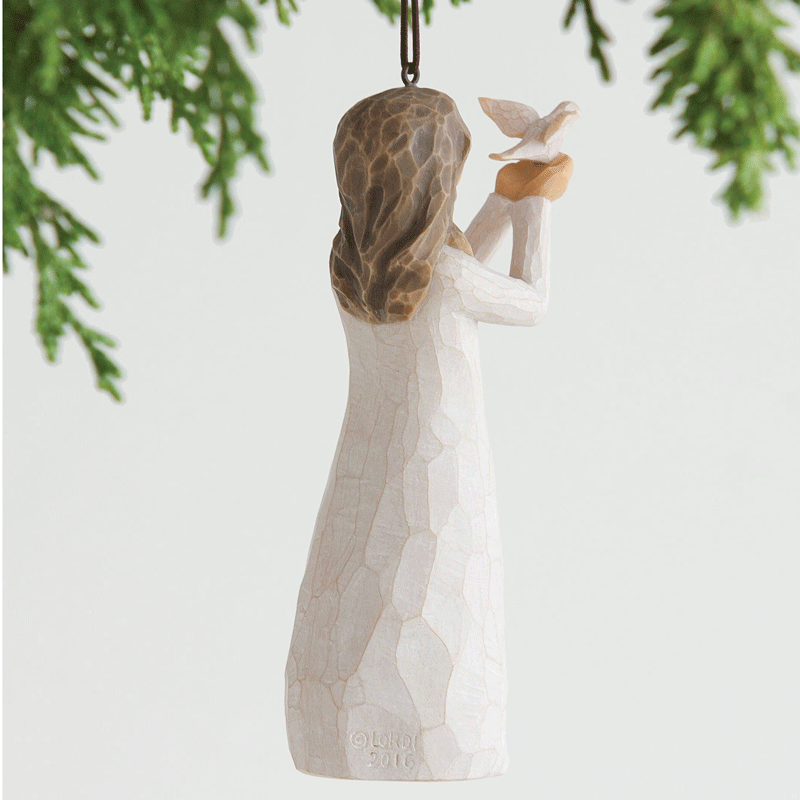 Willow Tree - Soar Ornament - a time to reflect, a time to soar