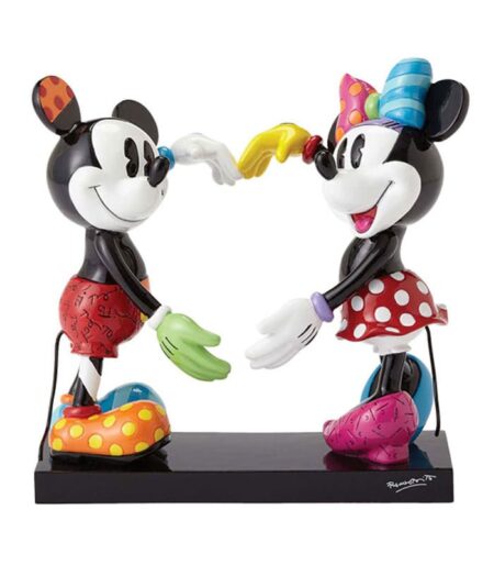 Britto Disney Mickey And Minnie Large Figurine