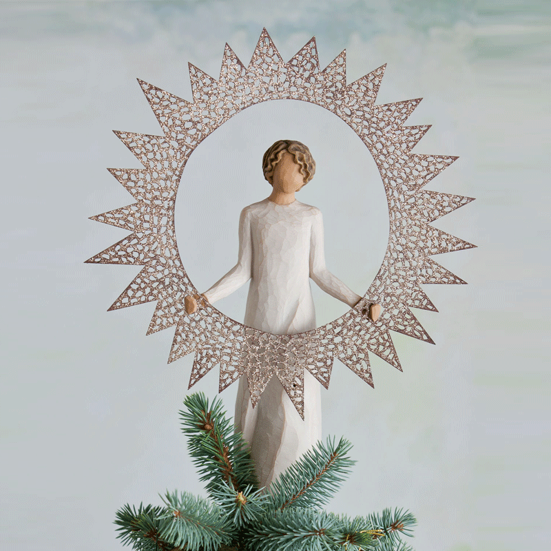 Willow Tree - Starlight Tree Topper - Radiating warmth, light and love