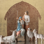Willow Tree Nativity – Sheltering Animals for The Holy Family – Giving watch, warmth, protection