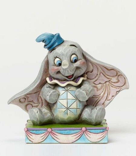 Jim Shore Disney Traditions - Dumbo Personality Pose-Baby Mine