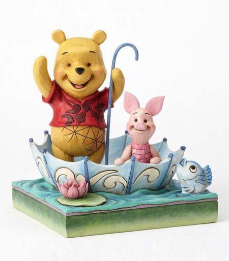Jim Shore Disney Traditions - Winnie the Pooh & Piglet - 50th Anniversary - 50 Years of Friendship