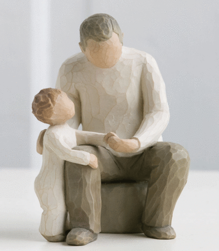 Willow Tree - Grandfather Figurine - Bridging generations with ageless love
