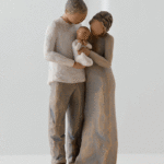 Willow Tree - We are Three Figurine - It used to be just you and me, Now we are three - a family!