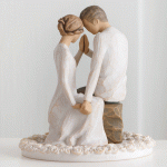 Willow Tree - Around You Cake Topper - ...just the nearness of you