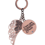 You Are An Angel Keychain – I Love You to Moon and Back gift idea for her