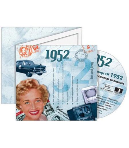 Birthday Gifts or Anniversary Gifts, 1952 Classic Years CD Card