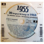 Birthday Gifts or Anniversary Gifts, 1955 Classic Years CD Card