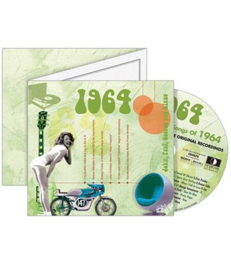 Birthday Gifts or Anniversary Gifts, 1964 Classic Years CD Card