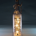 Mum Wishlight Bottle - You're the Brightest Star, You Guide Me Whenever I am Lost