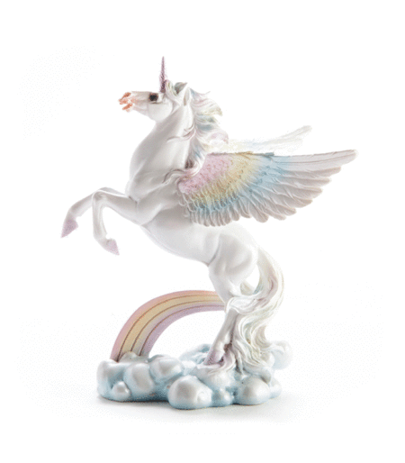 Unicorn Collection - Medium Mystical Flying Unicorn Figurine