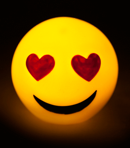 Love Emoji Face Koolface Mini LED Lamp Night Light