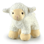 Peepers Lamb 20cm – White, Pink, Blue – Stuffed Animal – Nursery