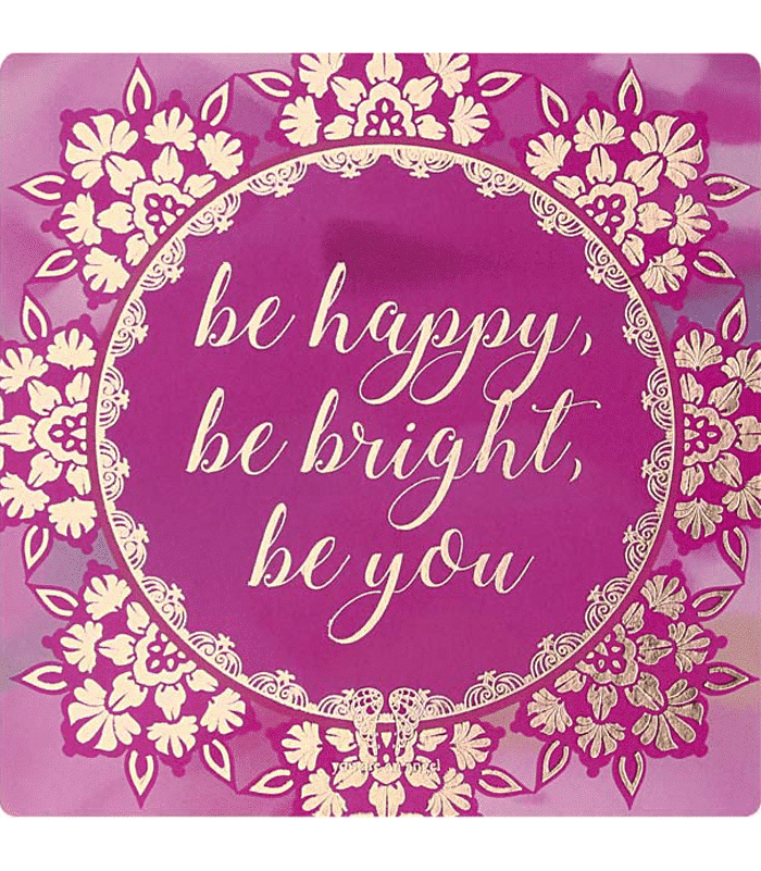 You Are An Angel Fridge Magnet - Be Happy, Be Bright, Be You