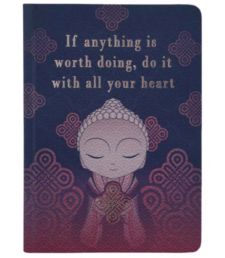 Little Buddha – Notebook – Do It With All Your Heart