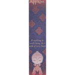 Little Buddha – Magnetic Bookmark – Do It With All Your Heart