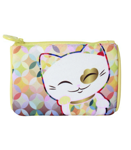 Mani The Lucky Cat – Coin Purse – Gold (Cat 029)