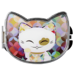 Mani The Lucky Cat Compact Mirror – White (Cat 029)