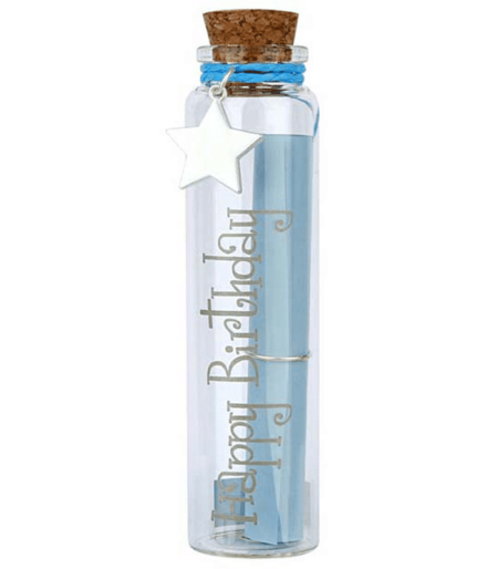 You Are An Angel - Happy Birthday Wish Bottle - Message in a Bottle