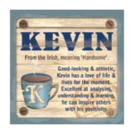 Personalised Cuppa Coasters - Kevin