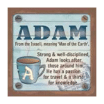 Personalised Cuppa Coasters - Adam