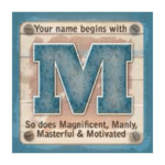 Personalised Cuppa Coasters - M (Male)