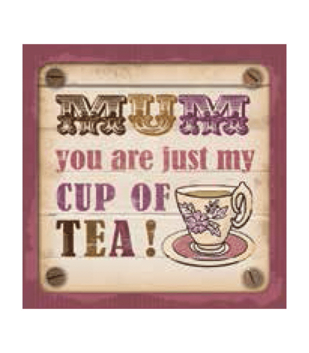 Personalised Cuppa Coasters - Cup of tea