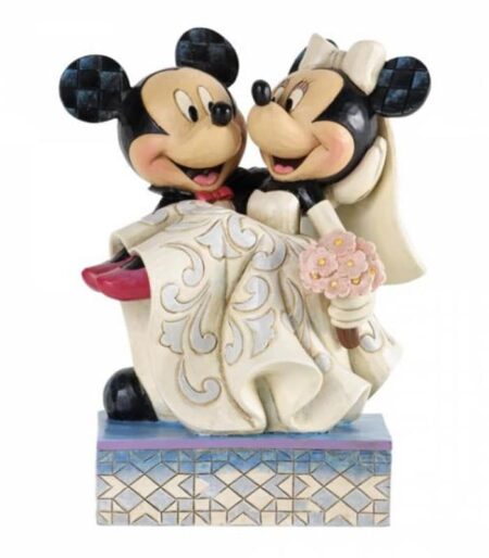 Jim Shore Disney Traditions - Mickey & Minnie Wedding Figurine