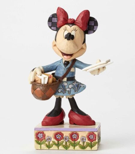 Jim Shore Disney Traditions - Mail Carrier Minnie - Special Delivery Figurine
