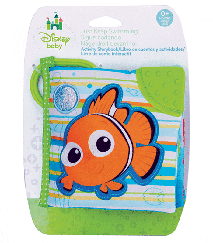 Disney Baby - Nemo Soft Book with Teether
