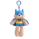 DC Superhero Friends - Batman Gund Bear Plush Backpack Clip