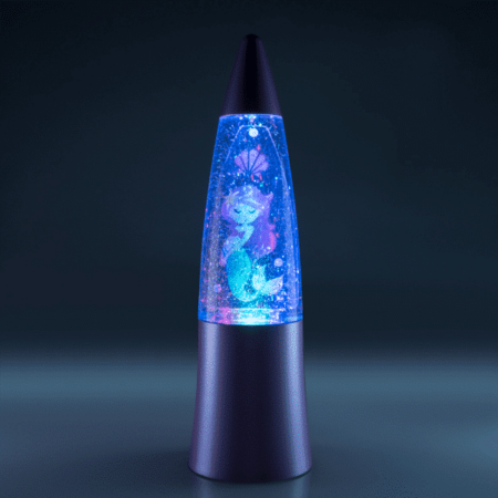 LED Shake and Shine Mermaid Glitter Lamp