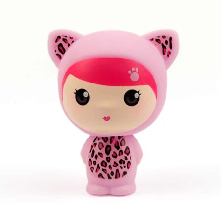 Wunzees – Lulu The Leopard Figurine. Collectables for little girls