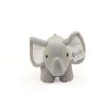 Grey-Knitted-Elephant-Rattle-front