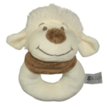 ES Kids - Plush Sheep Ring Rattle