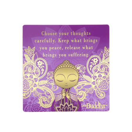 Little Buddha – Fridge Magnet – Choose Your Thoughts