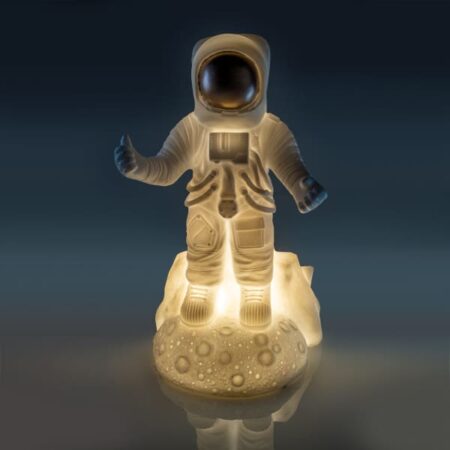 Astronaut Table Lamp. Gift idea for children, Nursery gifts.