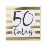 Classic Piano Birthday Card - 50 Today