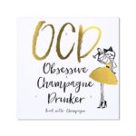 Classic Piano Birthday Card - Obsessive Champagne Drinker