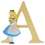 Disney Enchanting Alphabet A - Alice Figurine