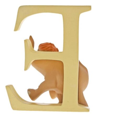 Disney Enchanting Alphabet E Baby Elephant Figurine