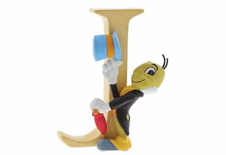 Disney Enchanting Alphabet J Jiminy Cricket Figurine