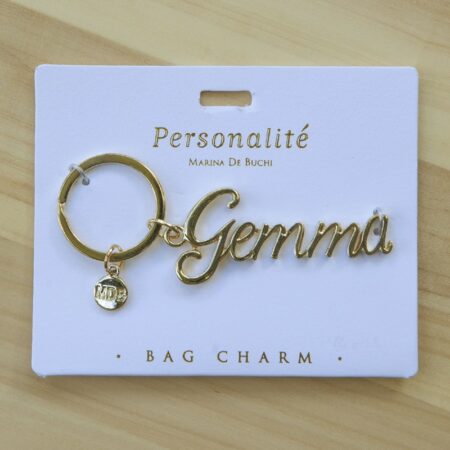 Bag Charm Keyring - Gemma