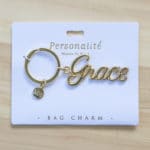 Bag Charm Keyring - Grace