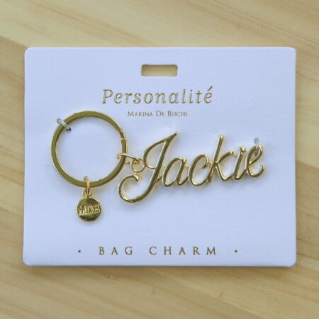 Bag Charm Keyring - Jackie