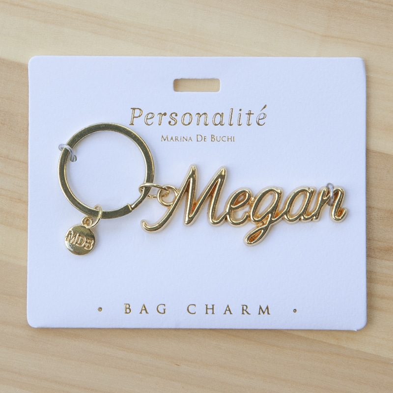 Bag Charm Keyring - Megan