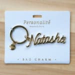 Bag Charm Keyring - Natasha