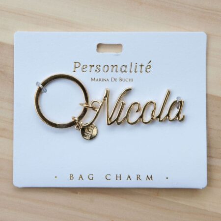 Bag Charm Keyring - Nicola