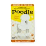 Wags & Whiskers Plaques - Poodle